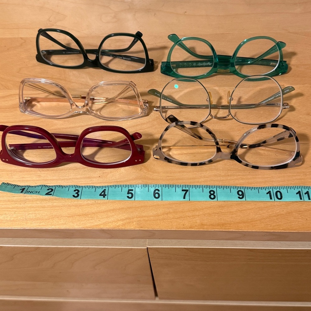 Set of Six Eyeglasses - Picture 3 of 6